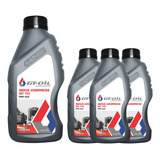 Kit 4 Óleo Lubrificante De Compressor Iso 150 gt oil